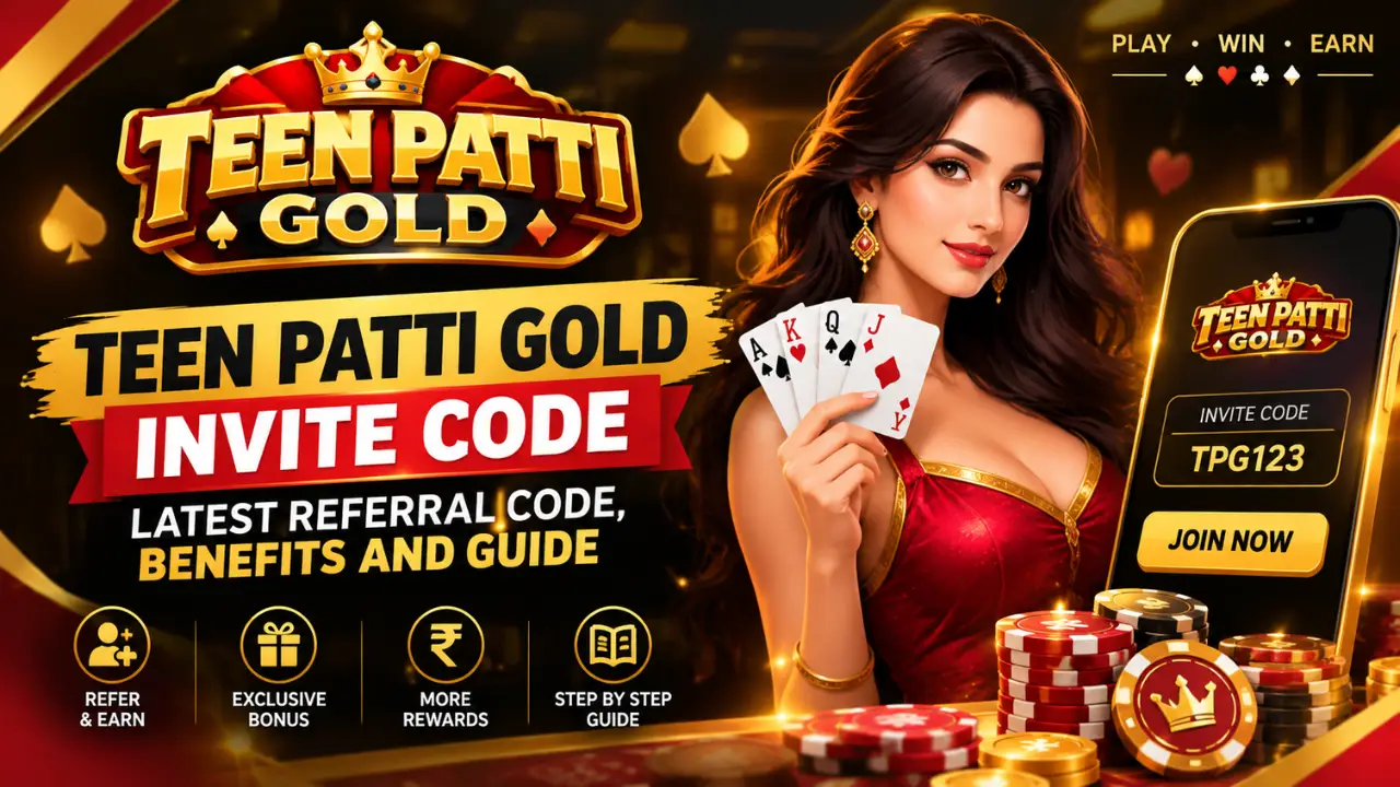 Teen Patti Gold Invite Code – Latest Referral Code, Benefits and Guide